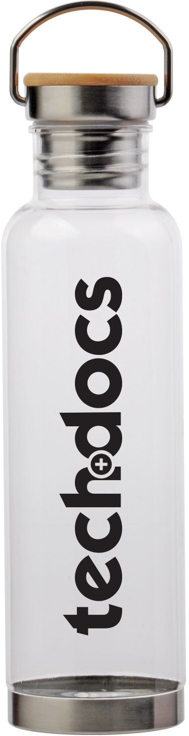 SPIRIT PLASTIC WATER BOTTLE 27 OZ 12