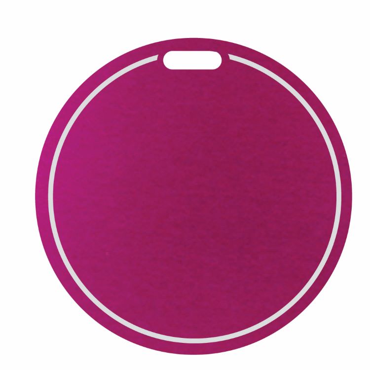 Laser engraved Round Bag Tags