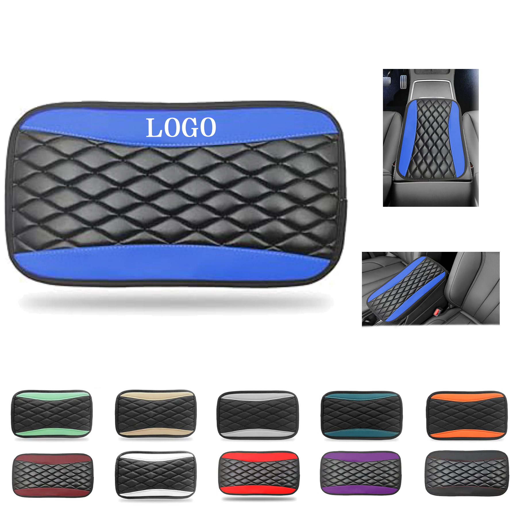 Car Center Console Cover 2