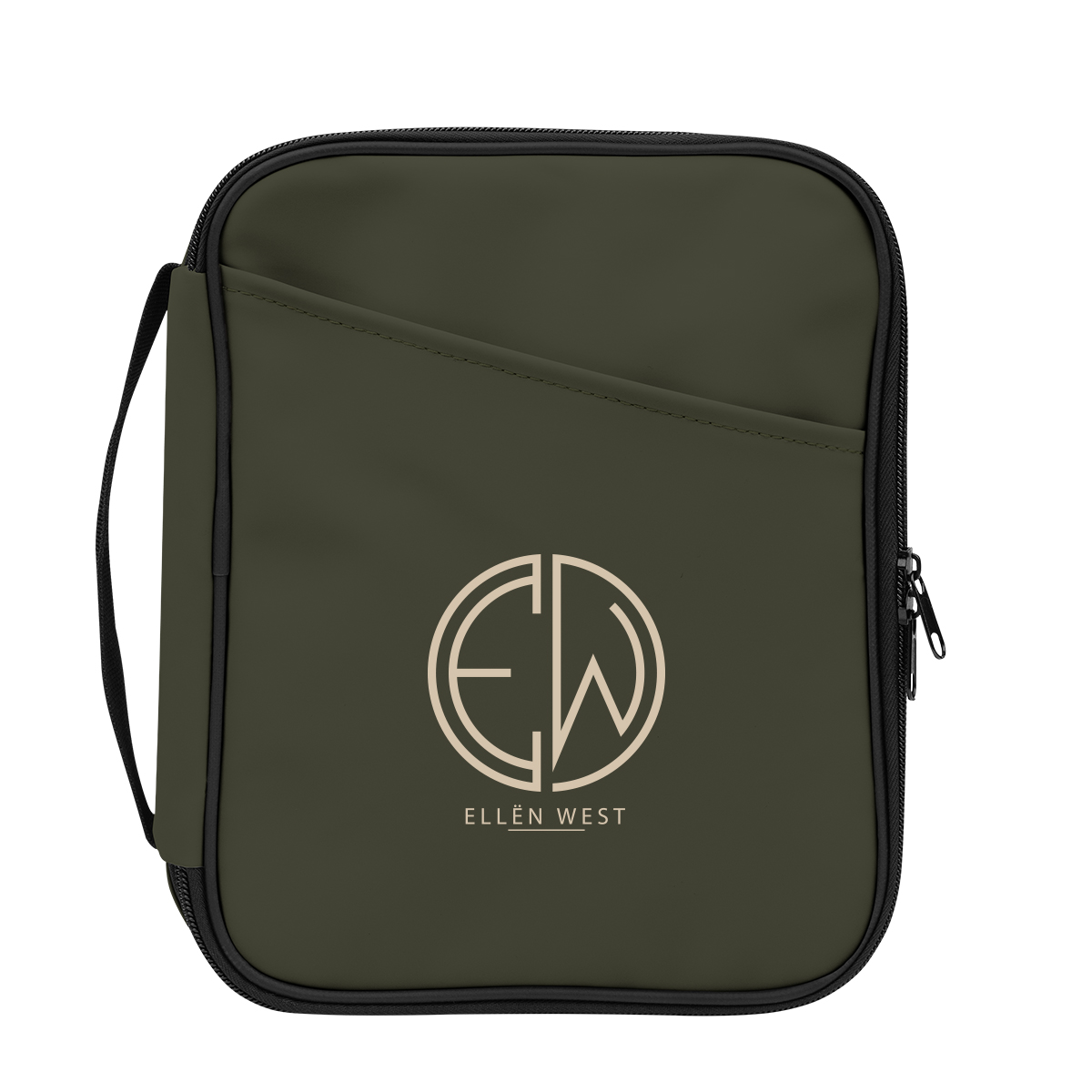 Hudson rPET Leatherette Tech Organizer 10