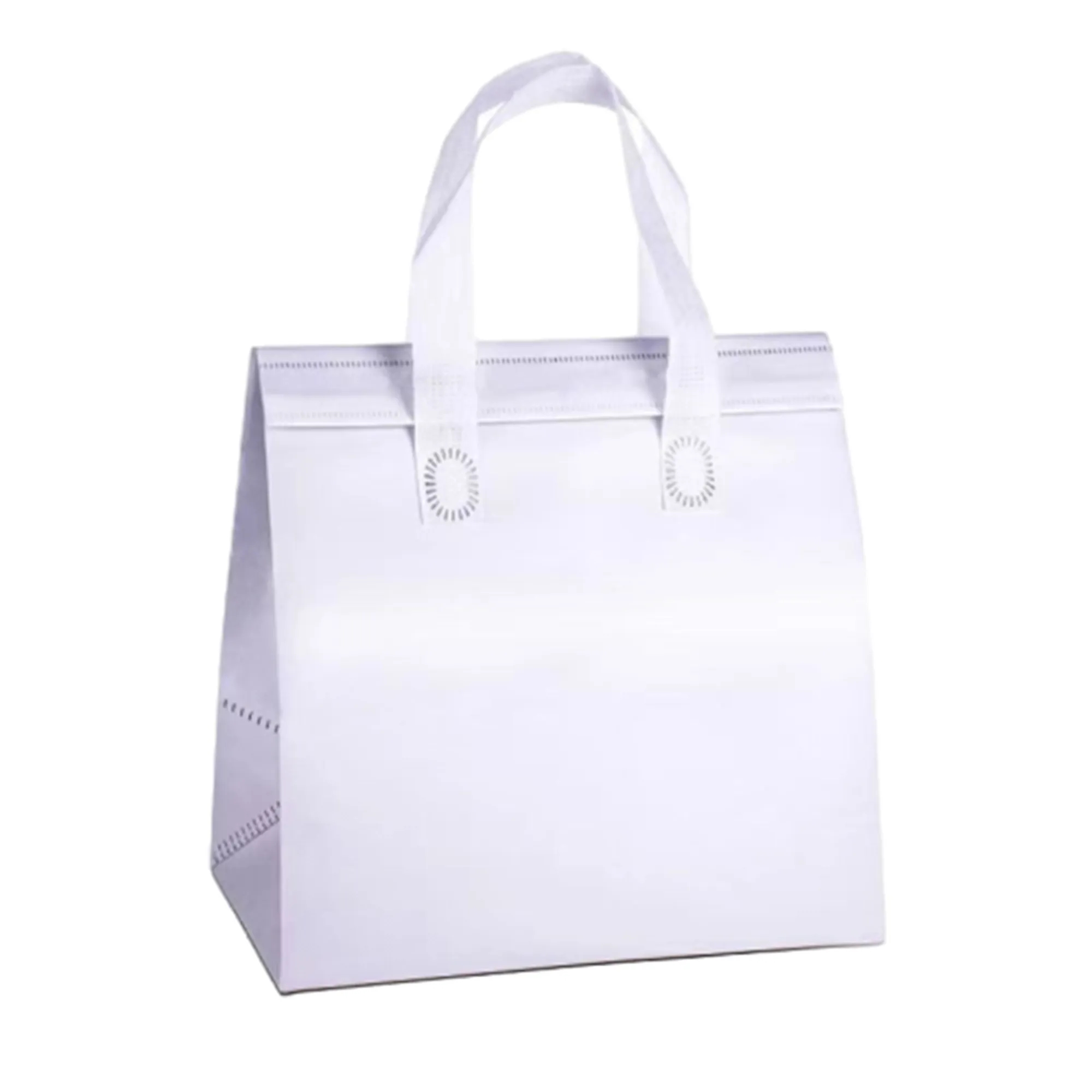 Aluminum Foil Lined Insulated Takeout Bag Coffee Cooler 2