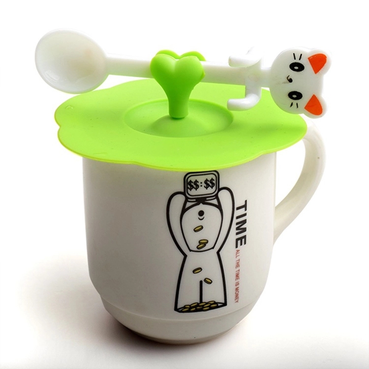 Silicone Lids with Spoon Holder 1