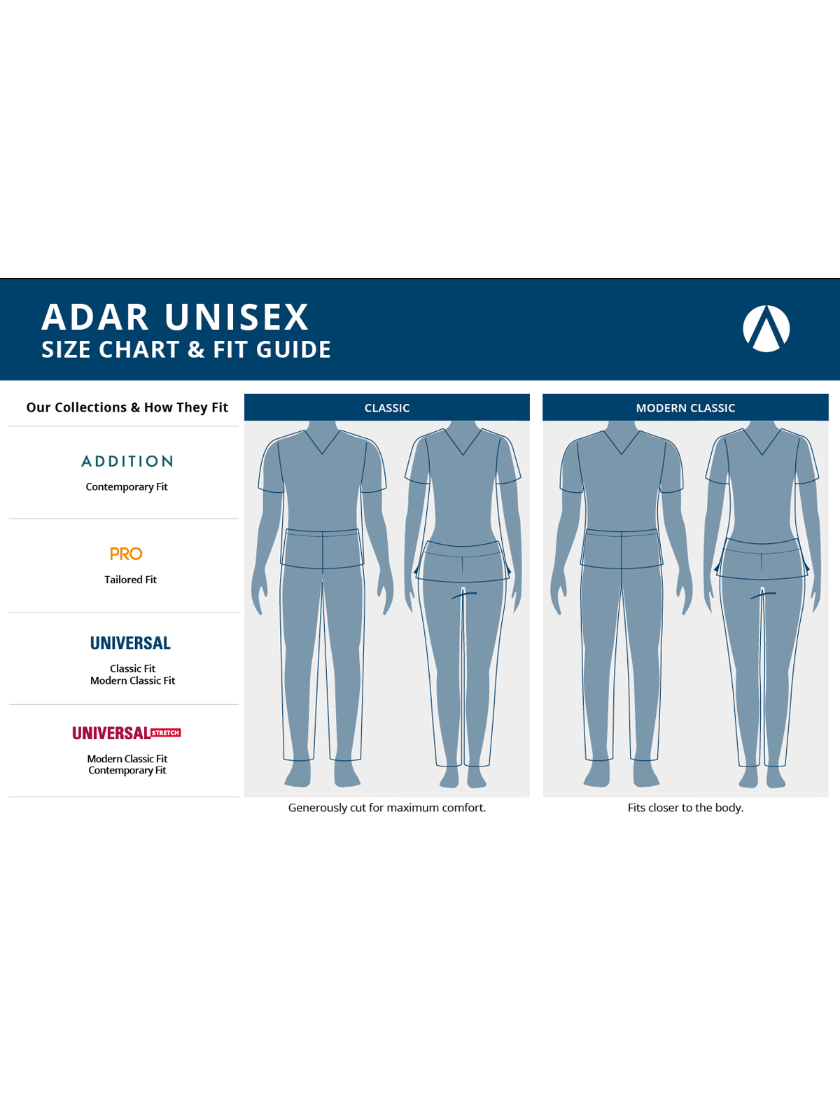 Adar - Universal - Unisex Short-Sleeve Three-Pocket 31" Lab Coat 2