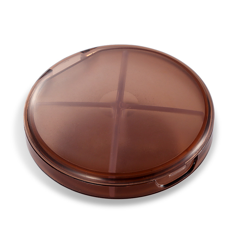 Transparent Mini 4-Cell Pill Box 4