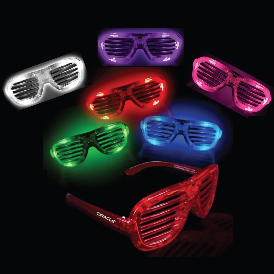 Custom Imprinted Light Up Shutter Shades 4