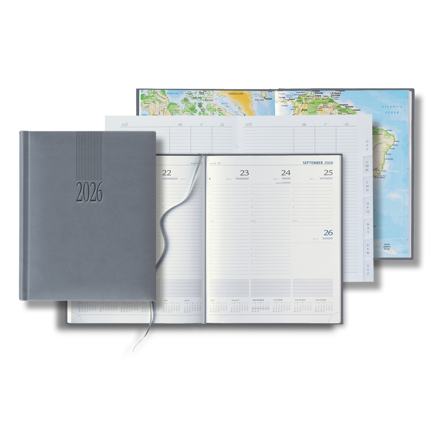 Castelli Tucson Grande Desk White Page Weekly Diary 2