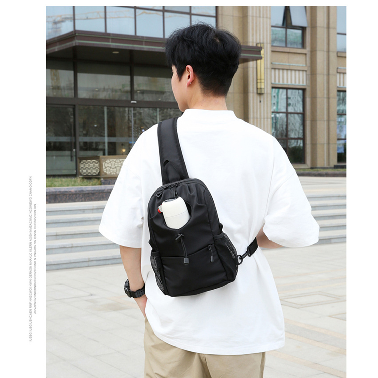 Adjustable Strap Leisure Shoulder Bag 4