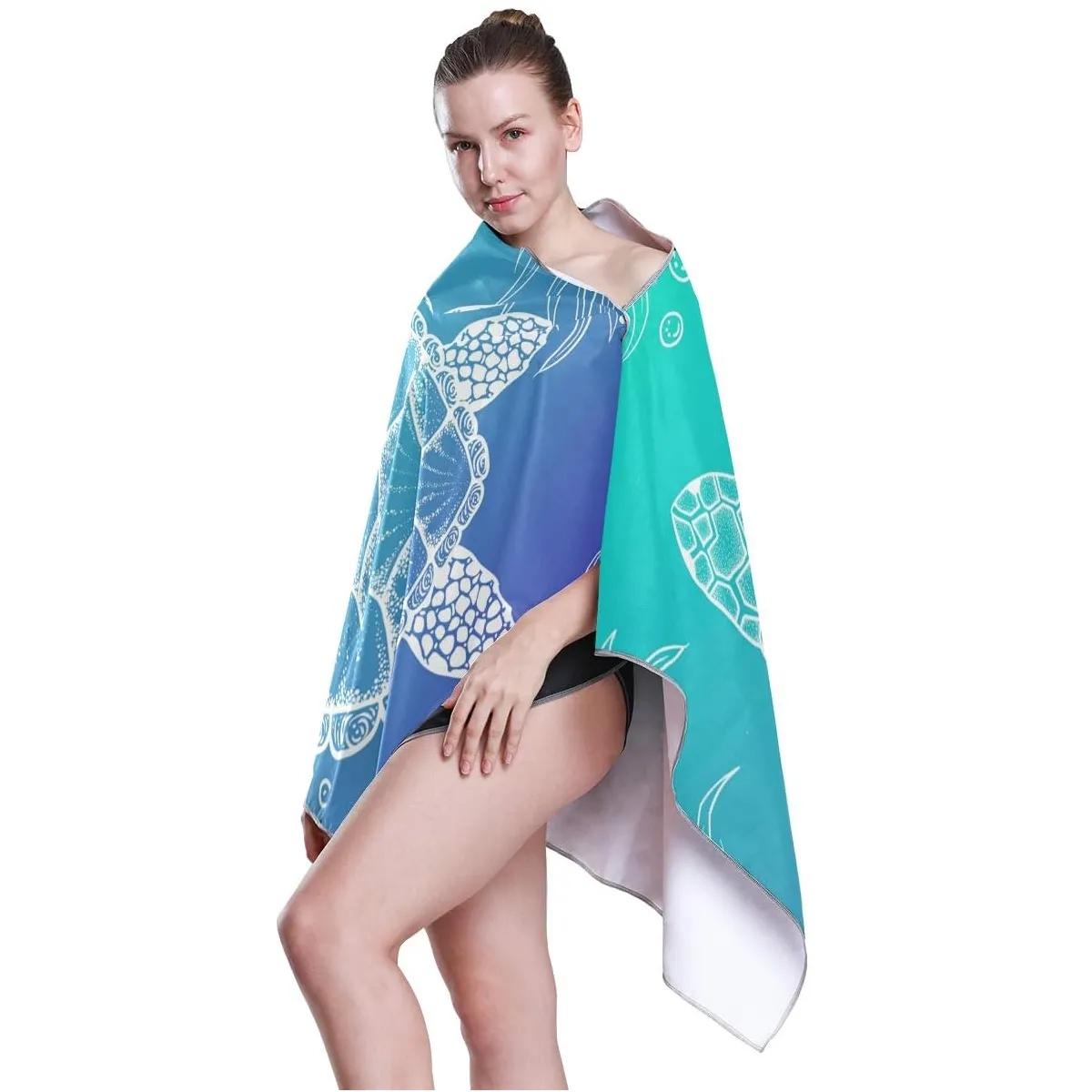 Printed Microfiber Beach Towels 5