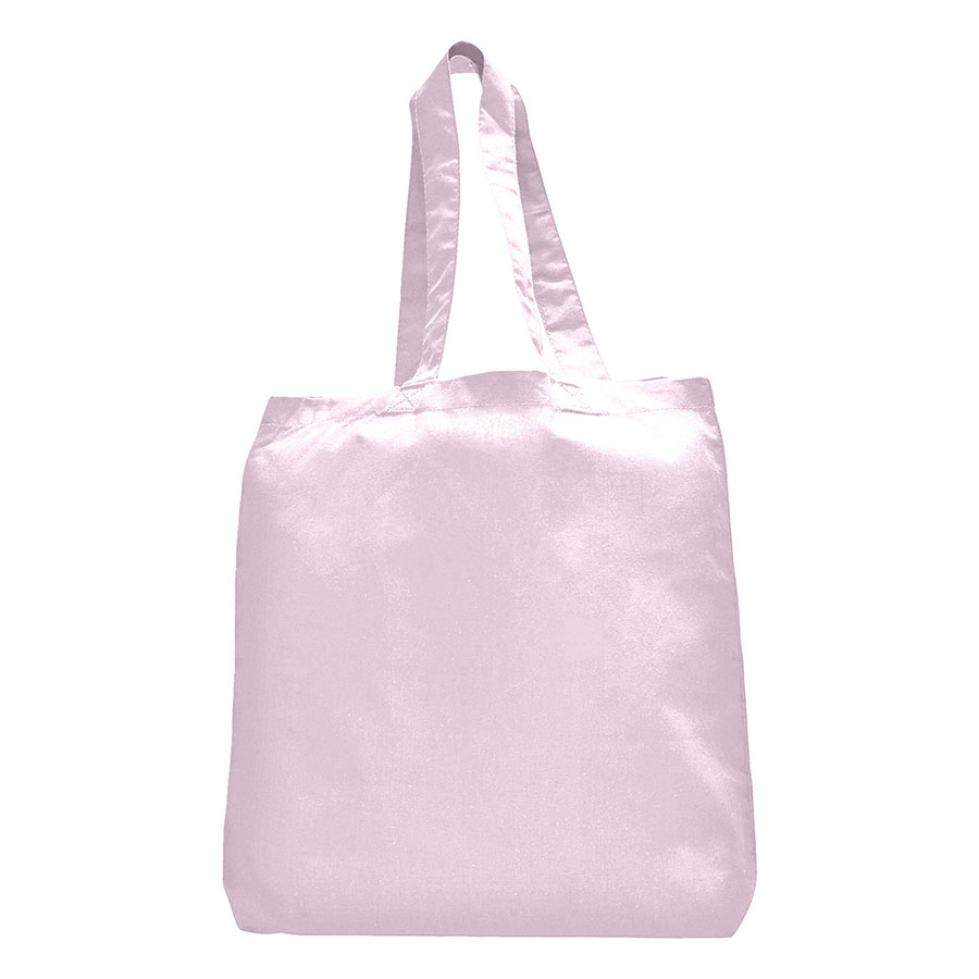 7 oz Cotton Canvas Tote Bag - 10"x14" w/ - 5"G - 20"Handle 9