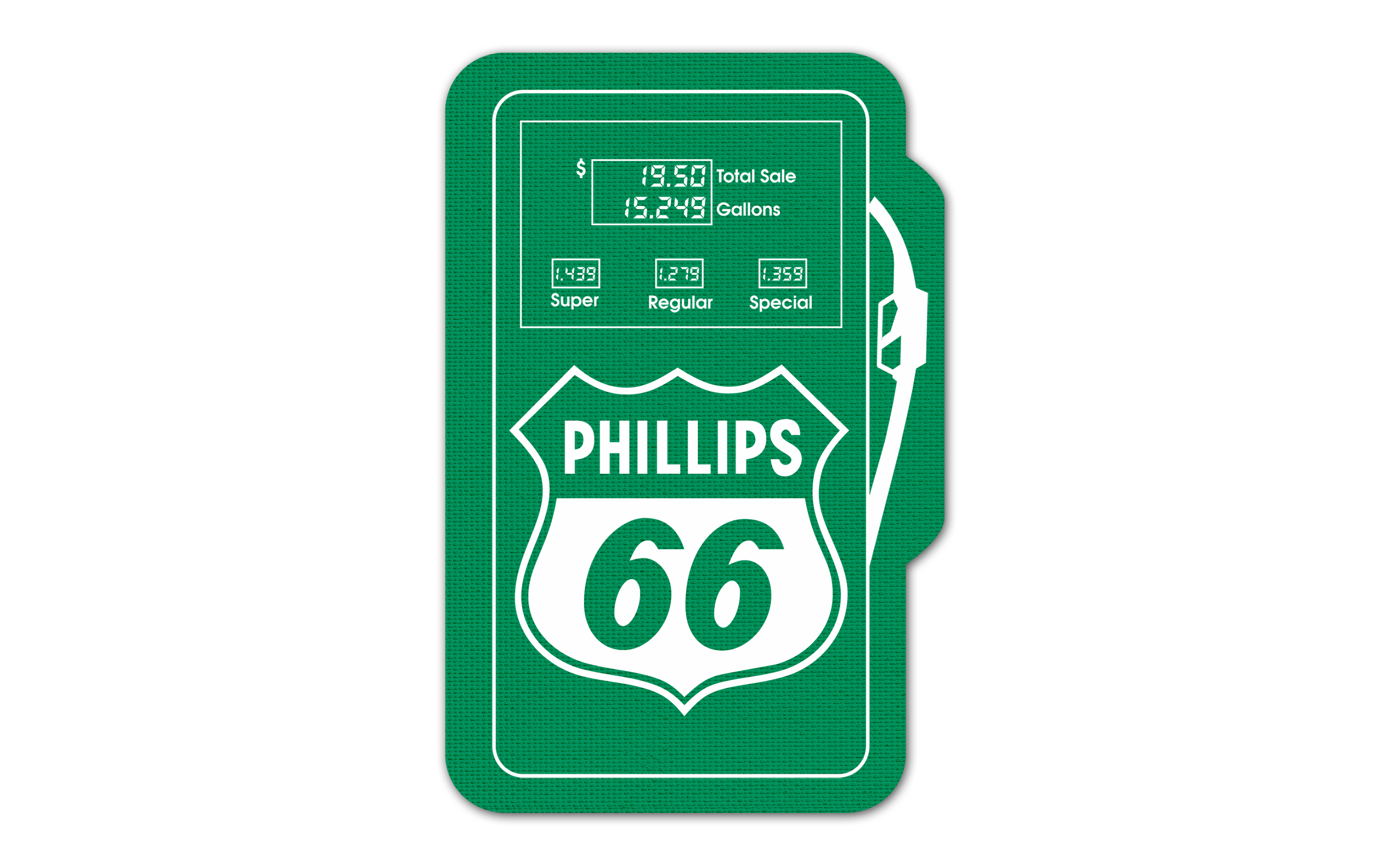 Gas Pump Vinyl Jar Opener 15