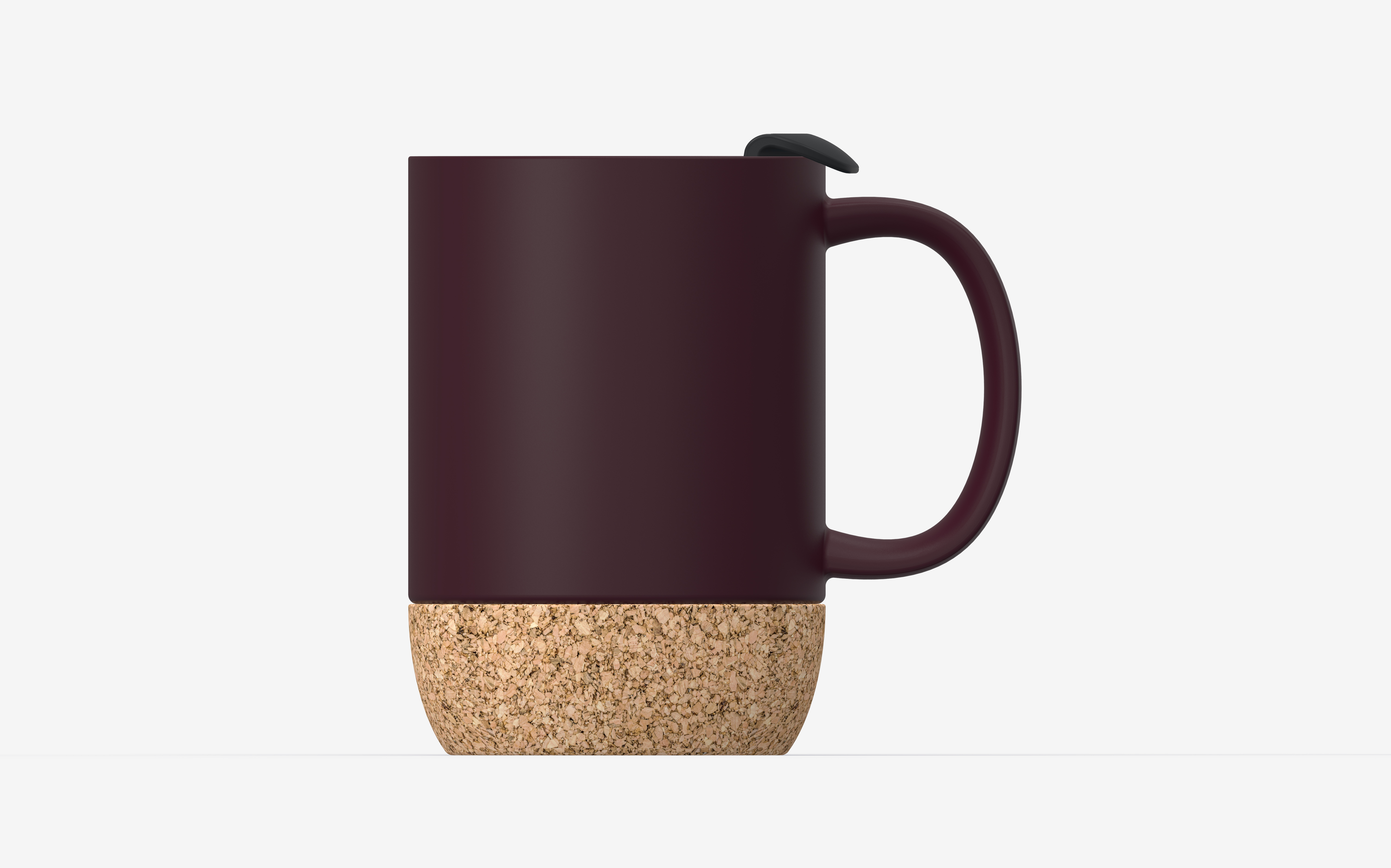 12 oz Asobu Cork Ceramic Coffee Mug 2