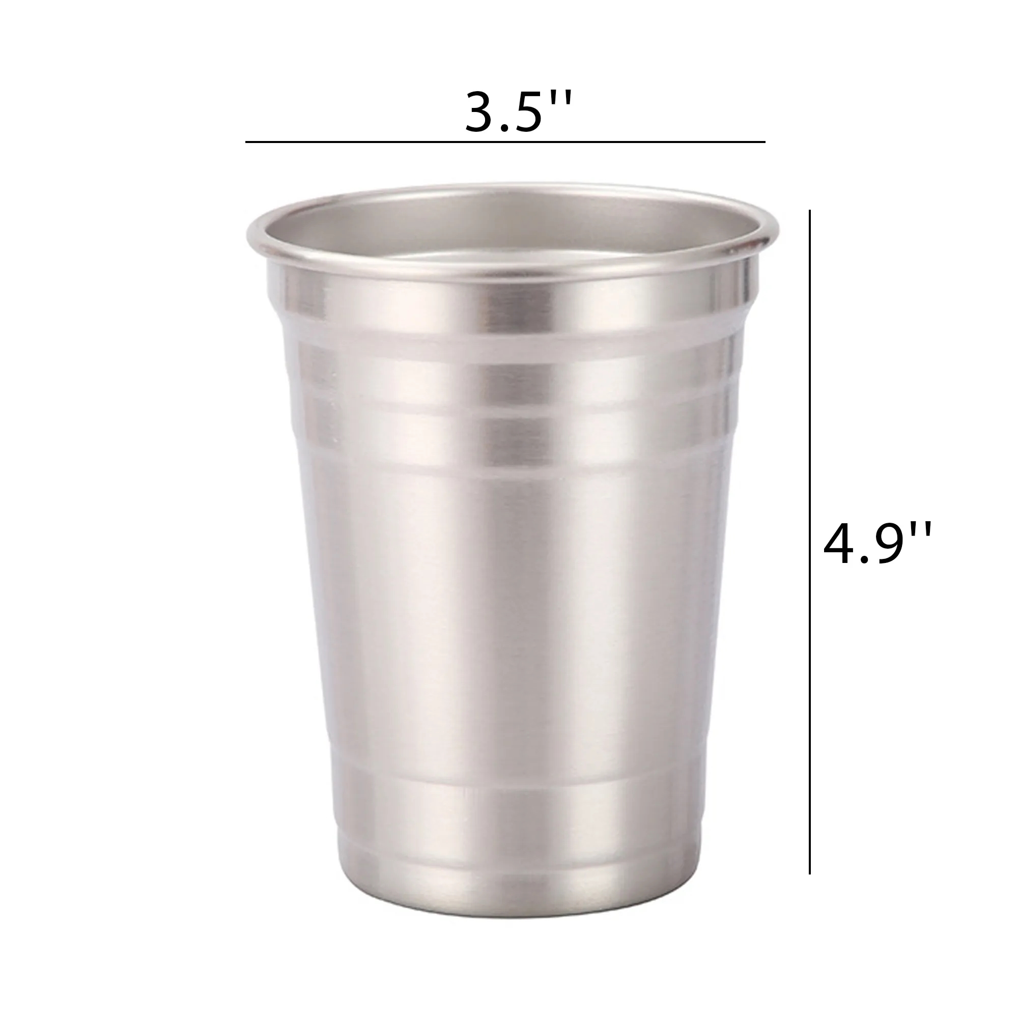 17 Oz Reusable Aluminum Cup 3