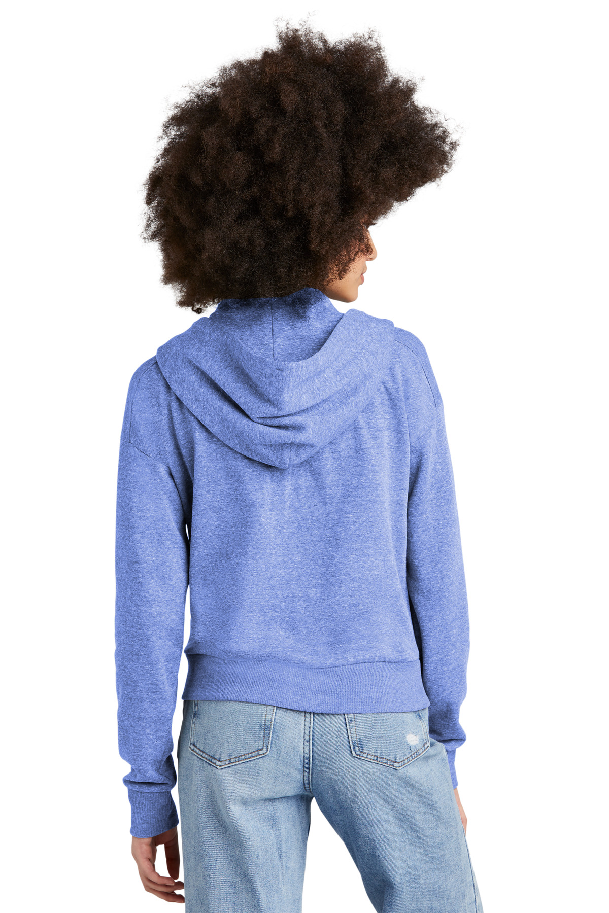 District Women's Perfect Tri Fleece 1/2-Zip Pullover DT1311 32
