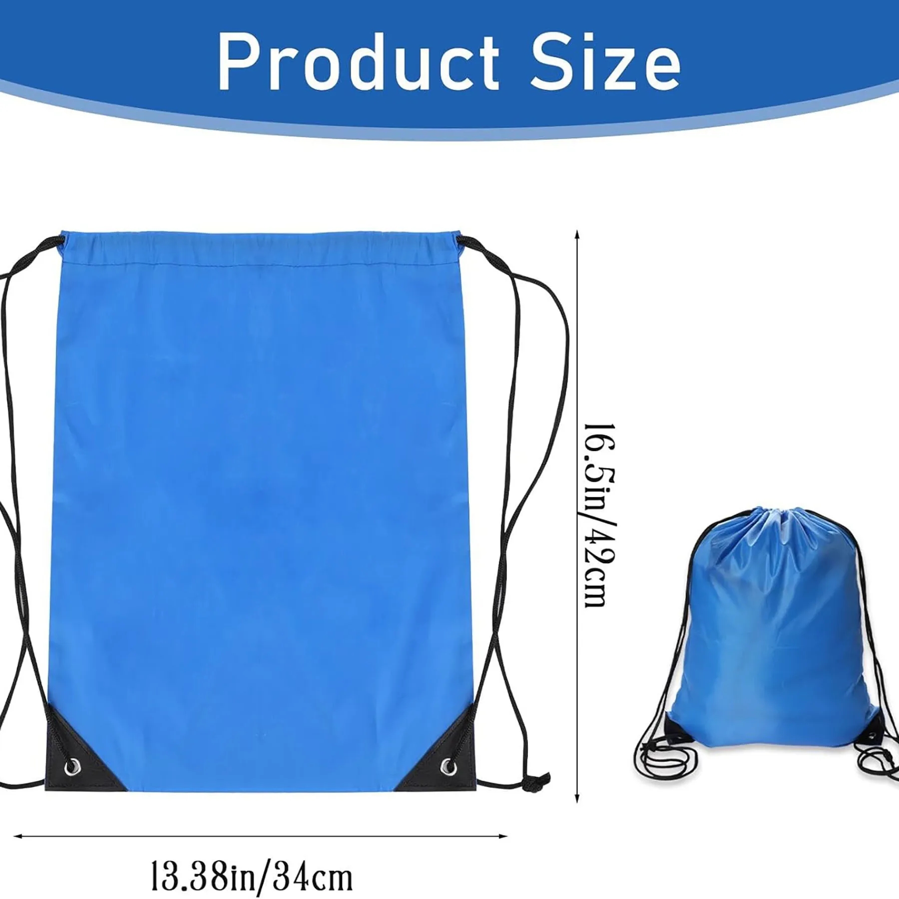 Folding Sport Backpack Drawstring Bag 12