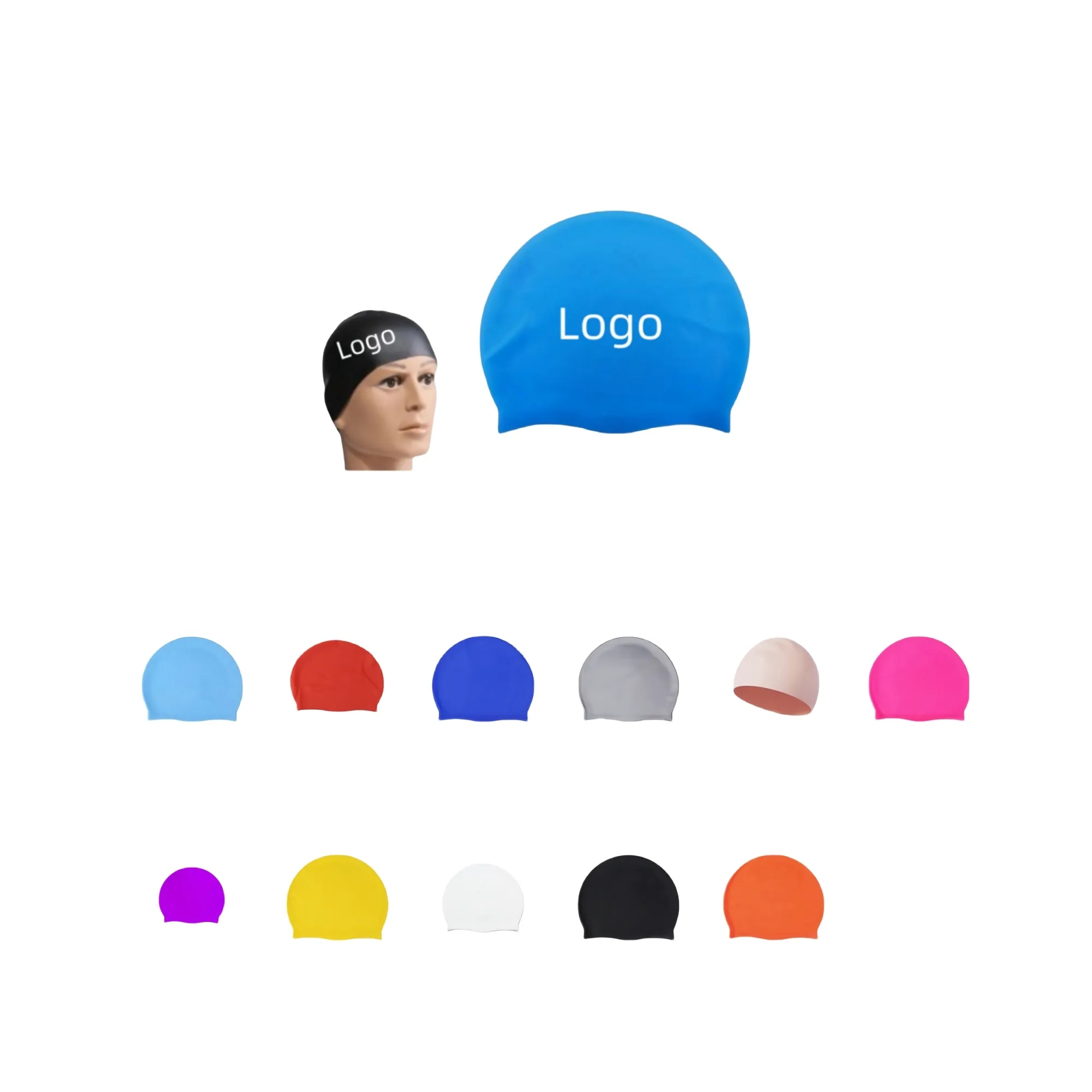 Silicone Swim Cap