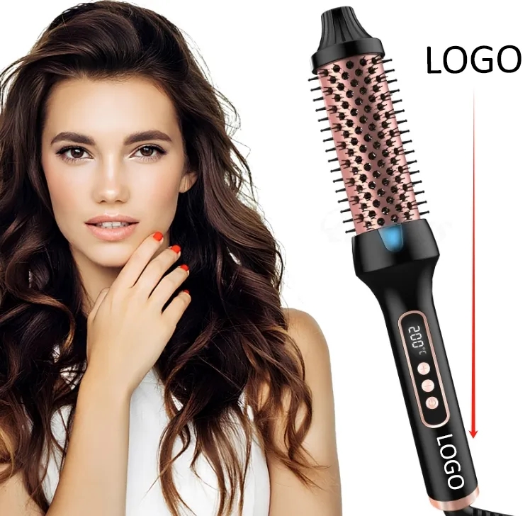OEM Custom Thermal Hair Brush with Snag Free Bristles & 392F Heat for All Hair Types 6