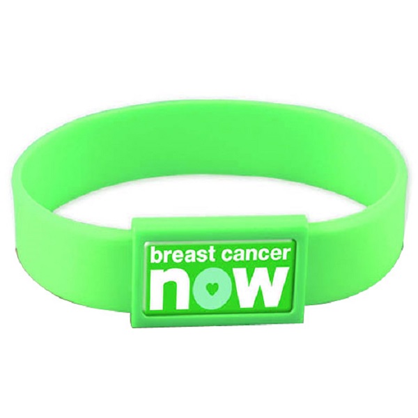 Silicone Wristband with Emblem Badge 3