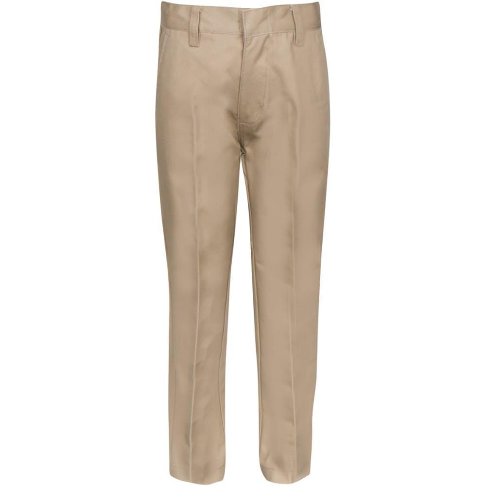 Wholesale Boys' Husky Uniform Pants Khaki Size 16H - DollarDays 1