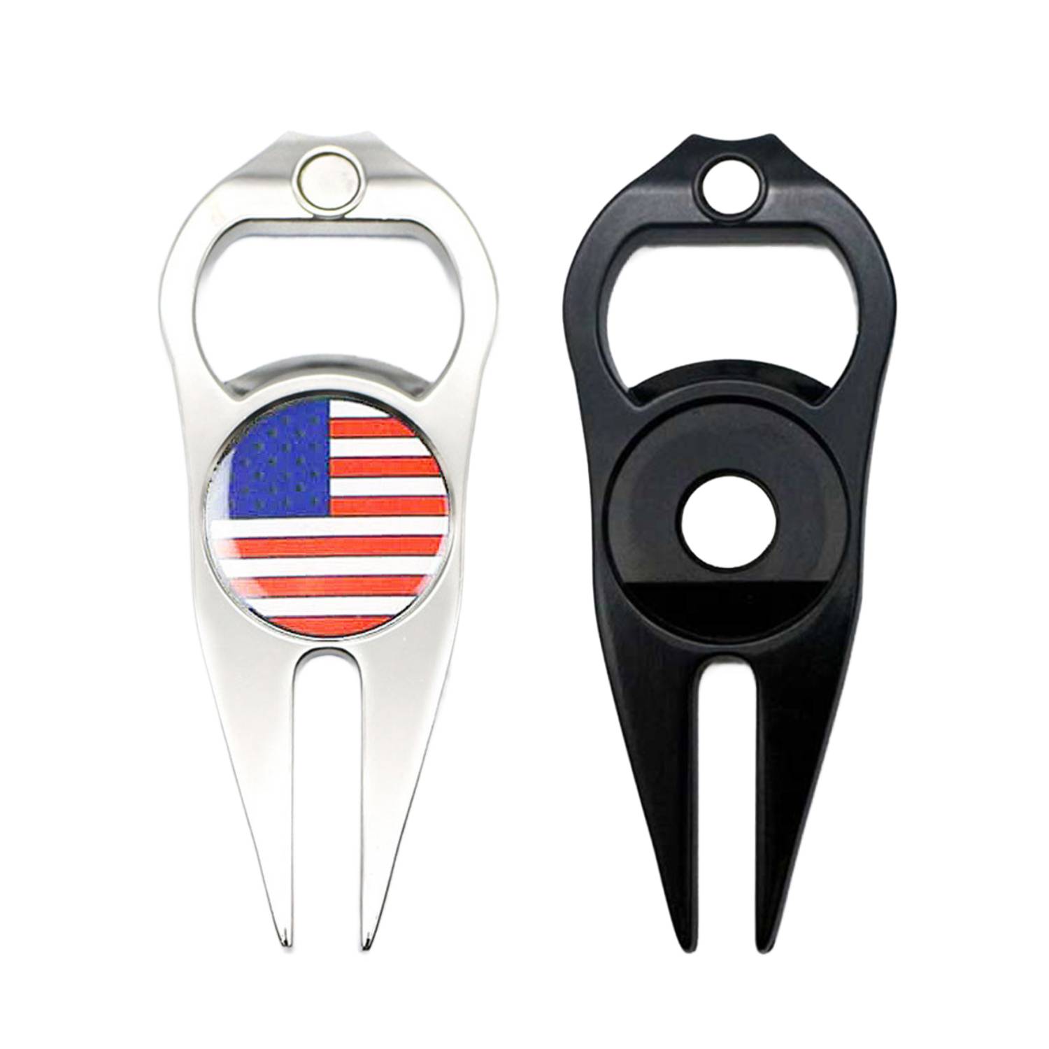 3-in-1 Pitchfork Golf Divot Tool 4