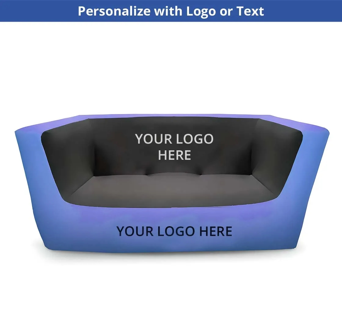 Custom Inflatable Couch (74" x 30" x 31") 4