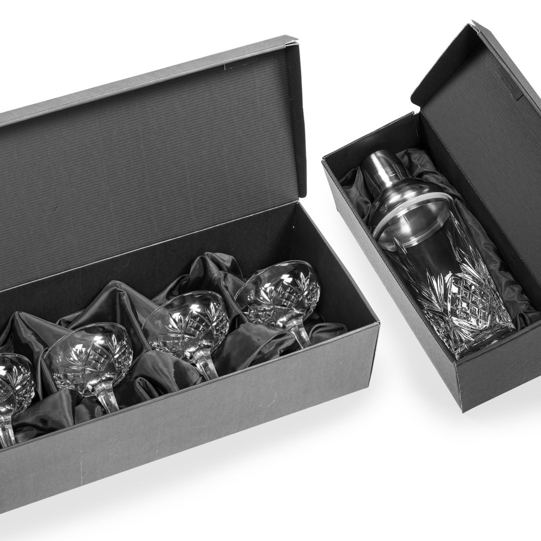 Brinkley Shaker & Cocktail Coupe Set 6