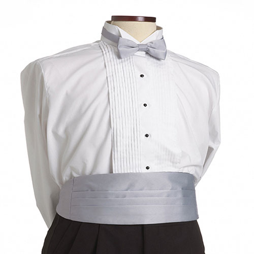 Light Gray Cummerbund 2