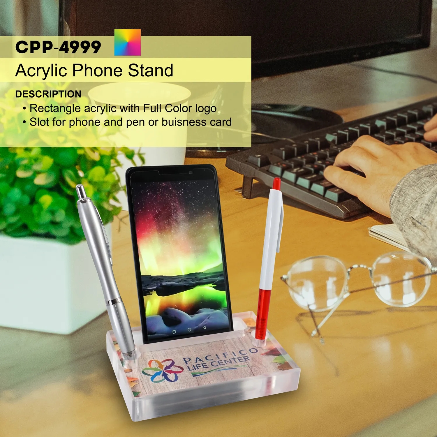 Acrylic Phone Stand 3