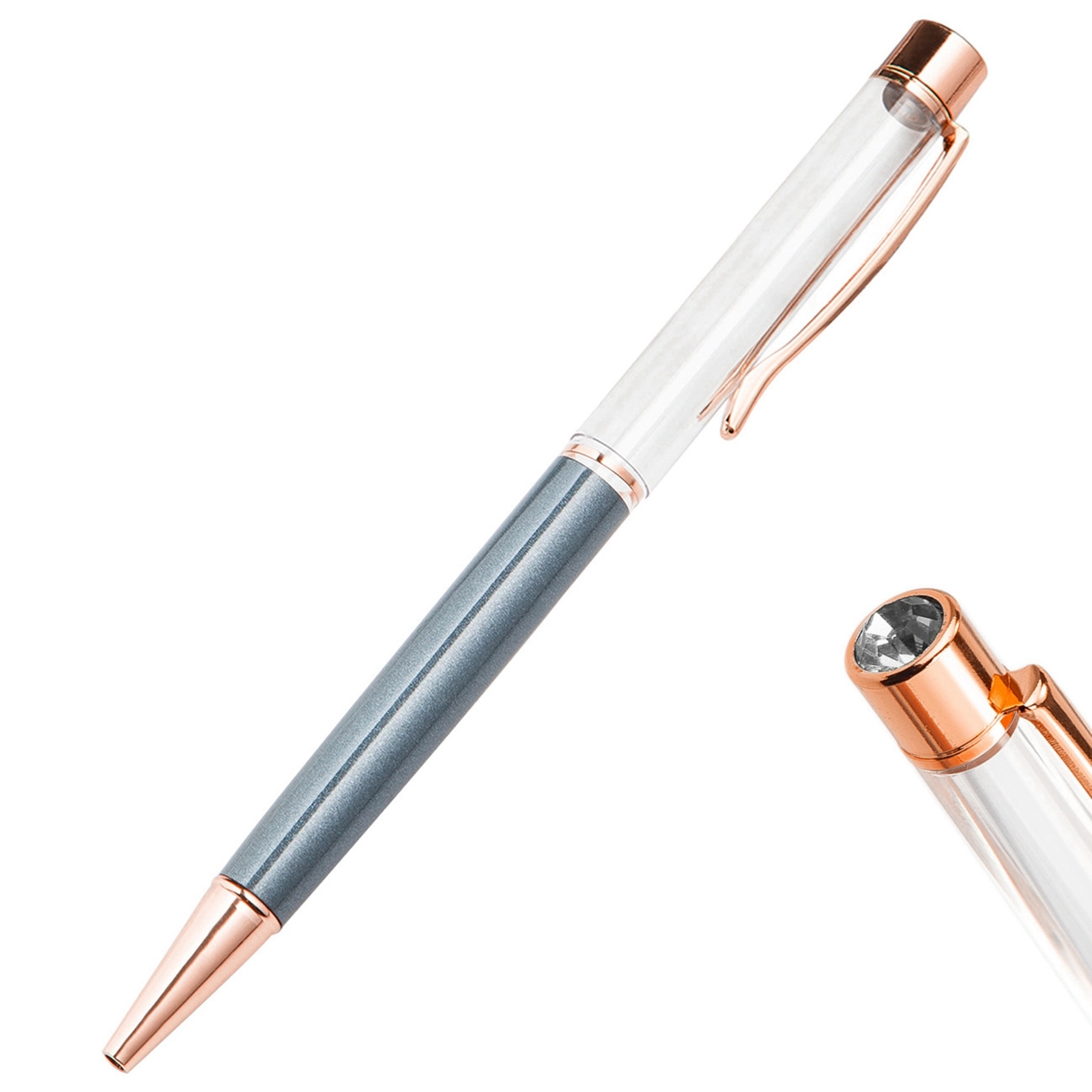 Crystal Air Tube Ballpoint Pen 13