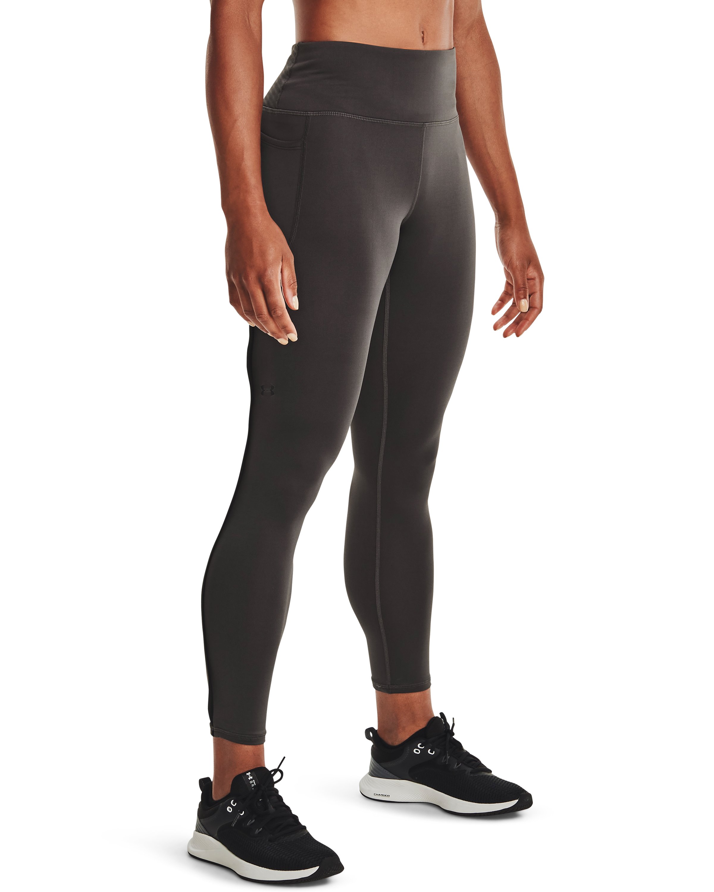 ColdGear No-Slip Waistband Women's Ankle Leggings 5