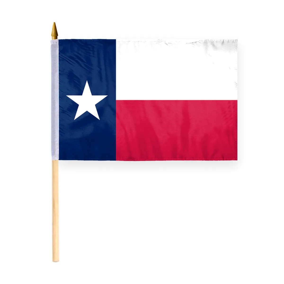 4"x6" & 12"x18'' Texas ePoly Printed Stick Flags 3