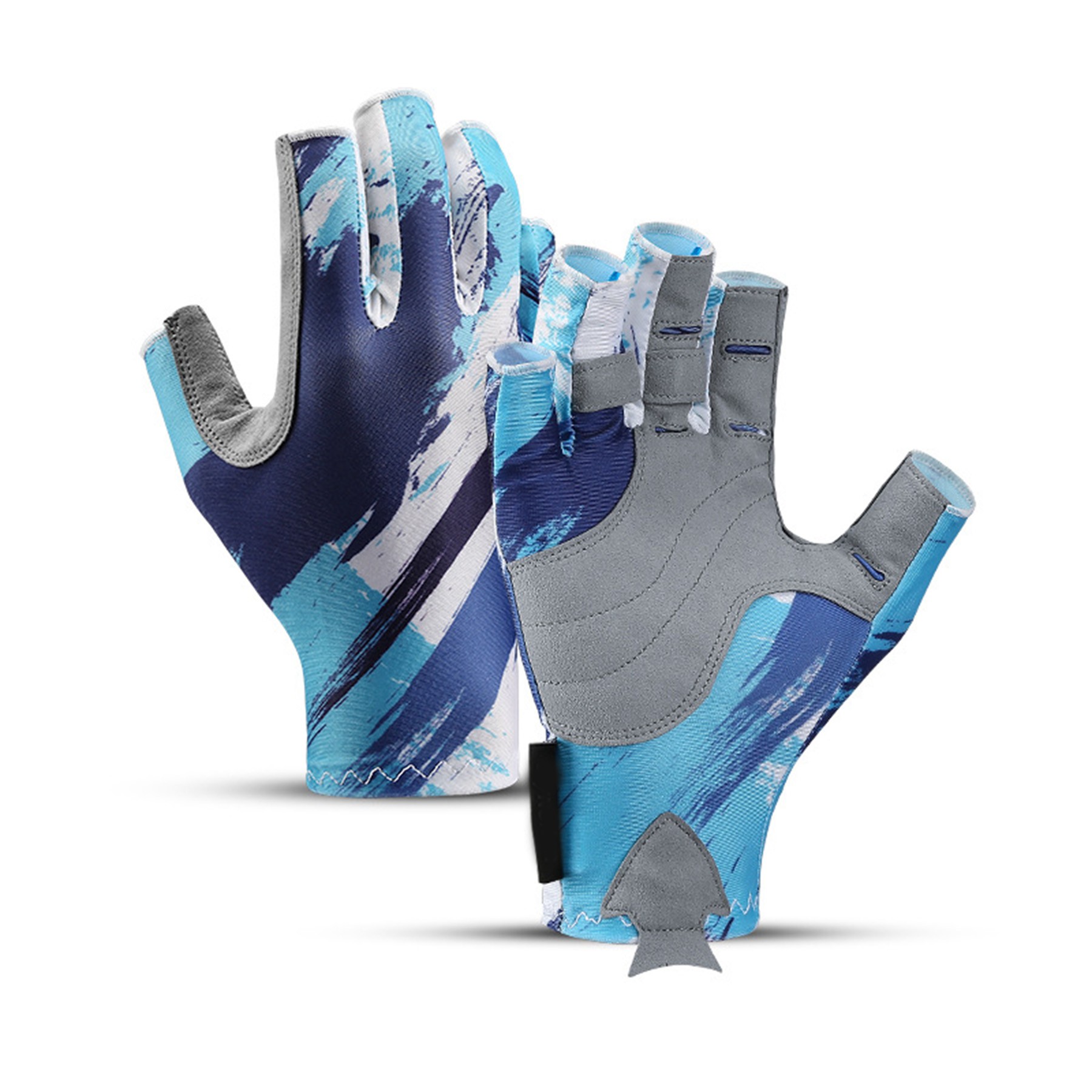 UV Fishing Gloves 2