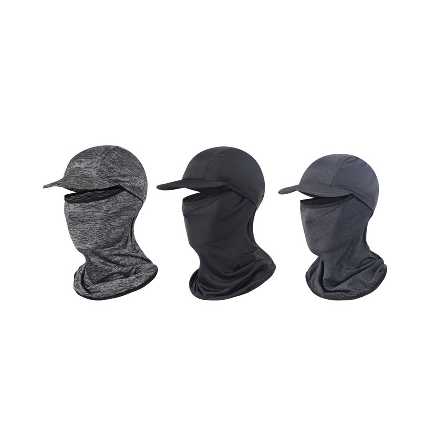 Mask Ice Silk Headscarf For UV Protection Ice Silk Fabric UV Protection Hat Mask 3