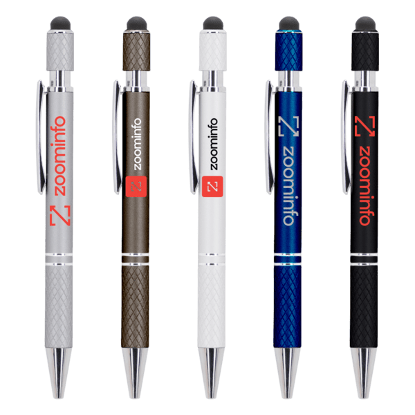 Spin-It Executive Metal Stylus Ballpoint Pen