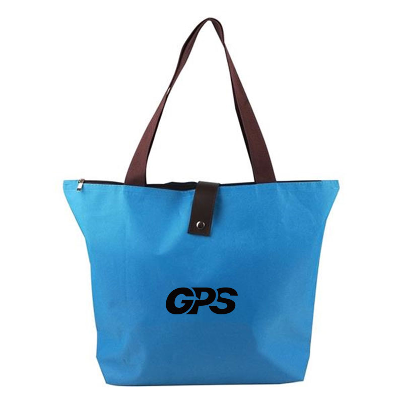 Foldable Waterproof Shopping Bag Tote Bag, custom tote bag with logo imprint 2
