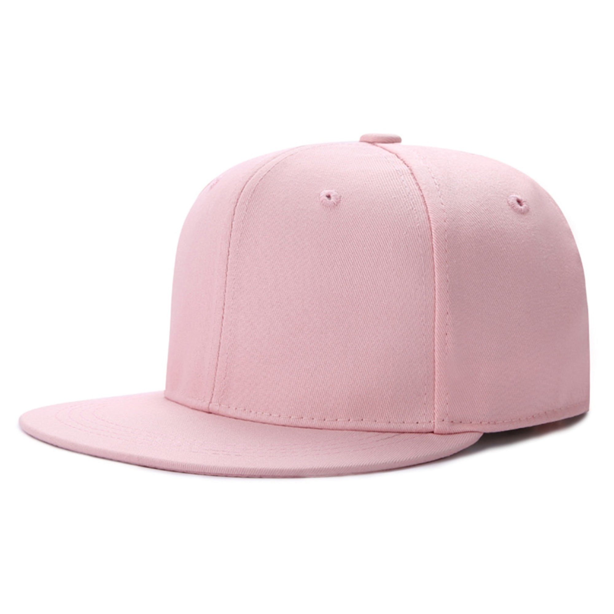 Flat Brim Snapback Cap 4