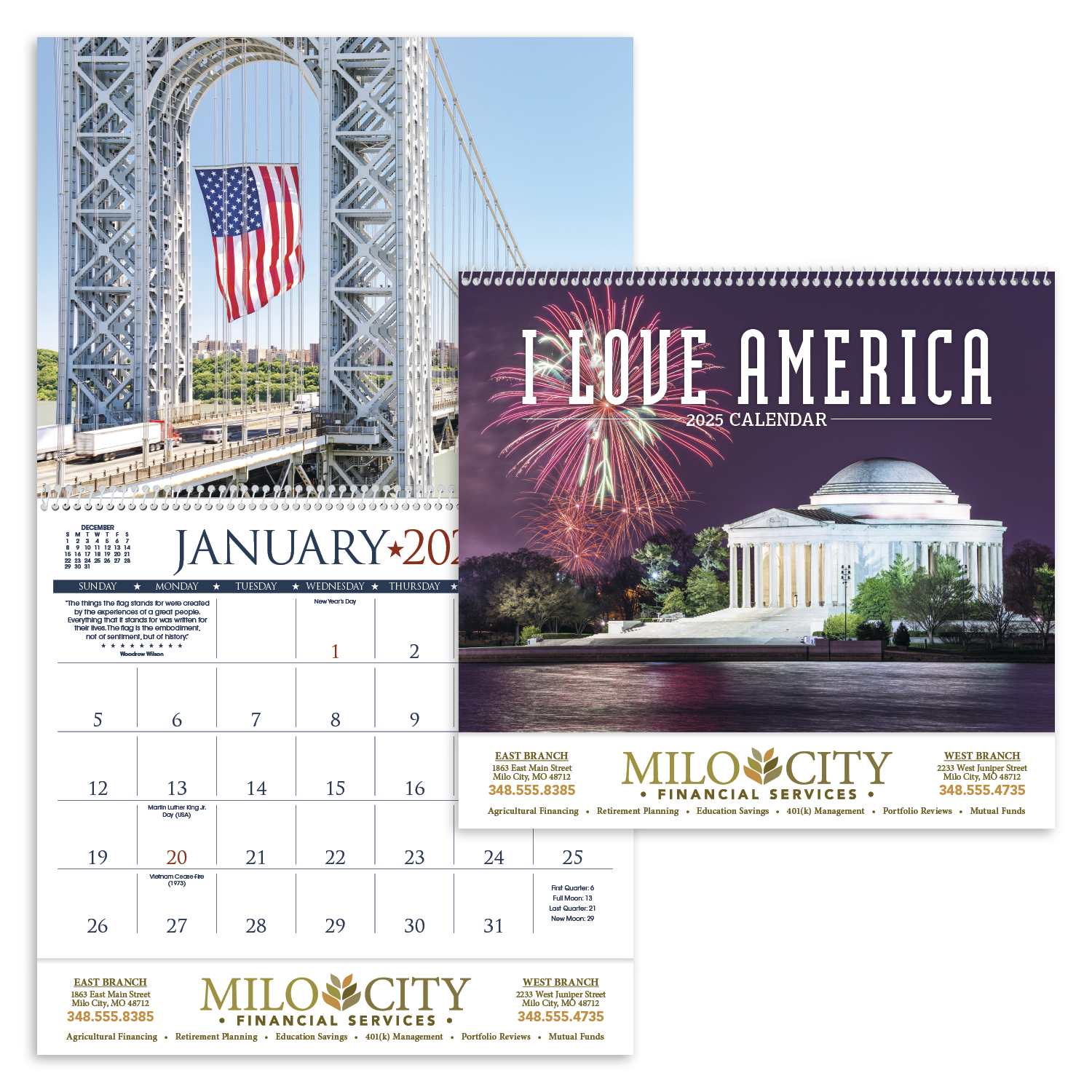 Triumph® Calendars I Love America Calendar 9