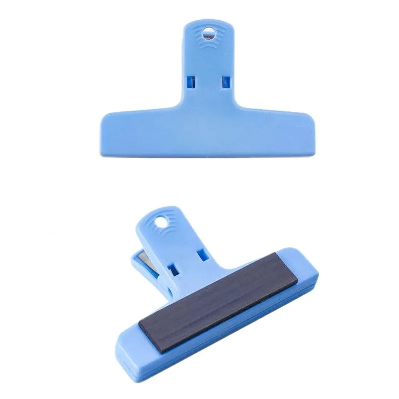 Plastic Magnetic Fridge Keep-it Clip - 4inches 3