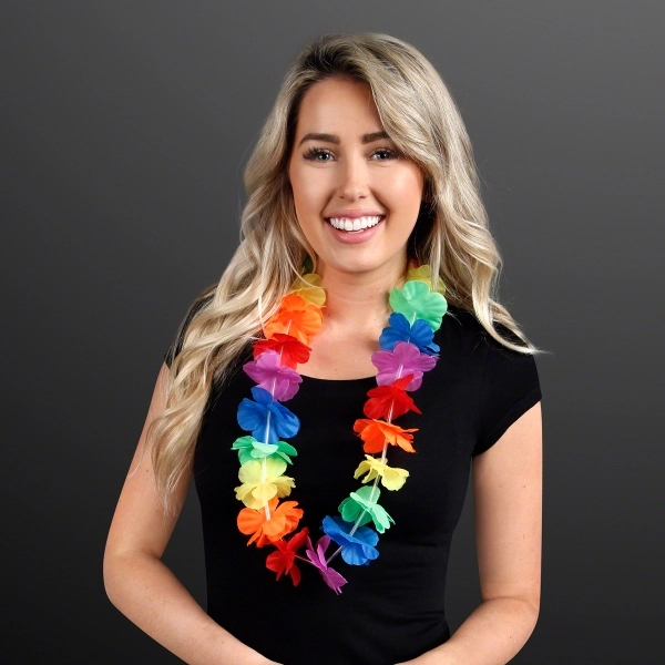 Flower Lei Necklace (Non-Light Up) 8