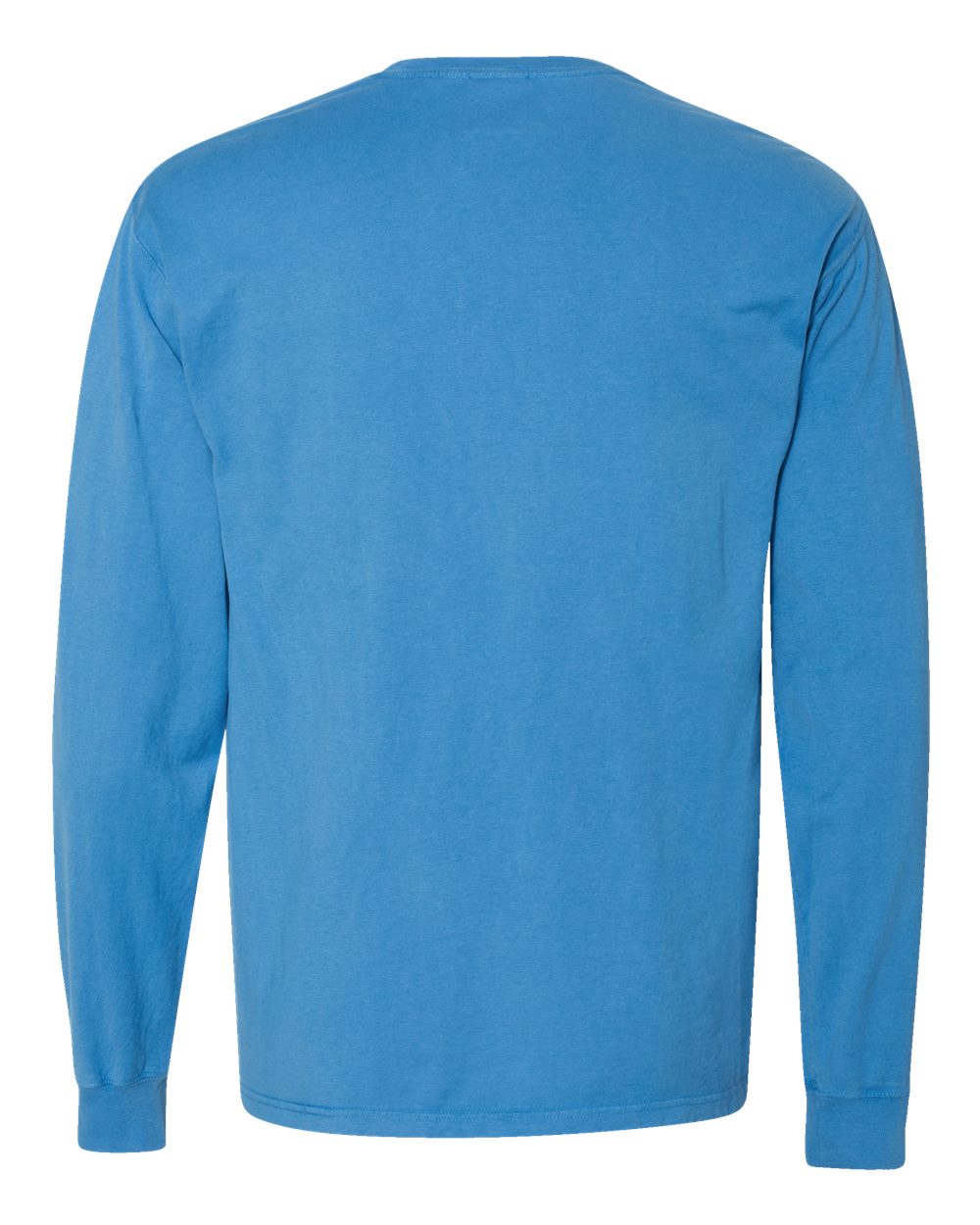 Unisex Garment-Dyed Long Sleeve T-Shirt With a Pocket - GDH250 49