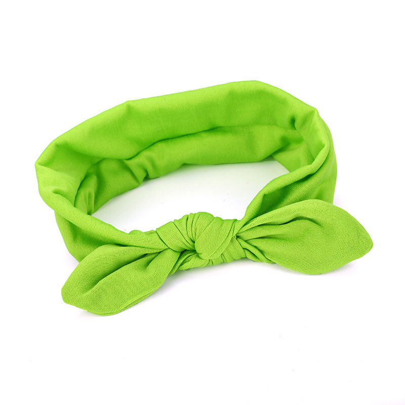 Head-wraps Hair Band Knotted Headband Rabbit Ears 27