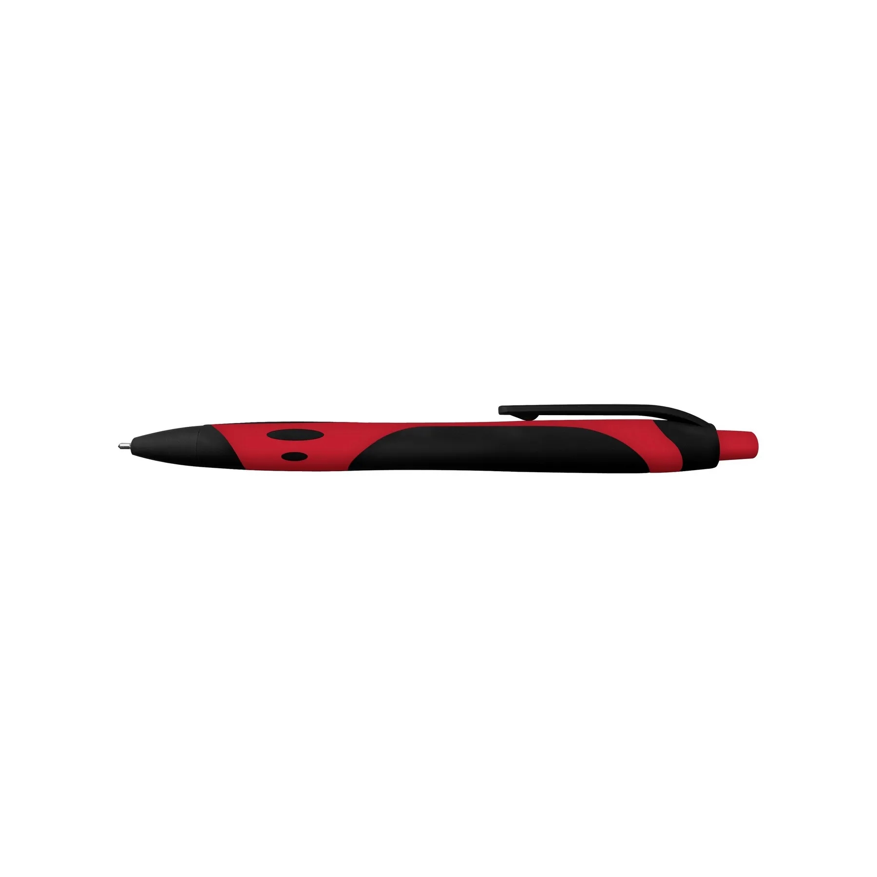 Sport Soft Touch Rubberized Hybrid Gel Pen - Black Ink 7