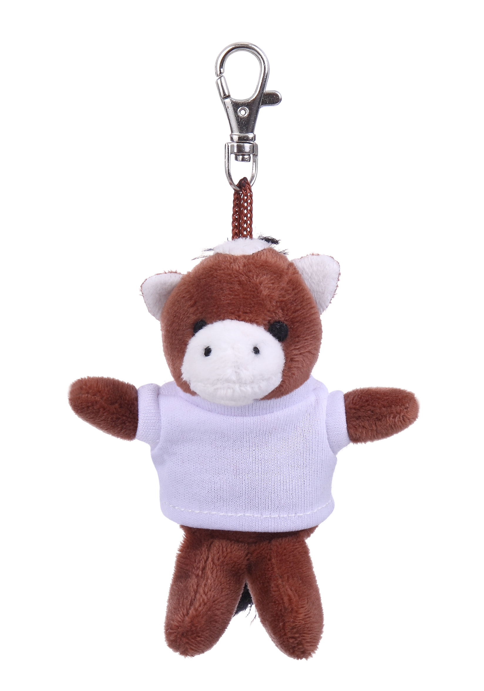 Soft Plush Horse Keychain with Tee 18