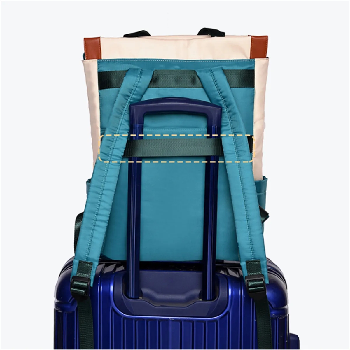 Women's Convertible Daypack Laptop Backpack 6