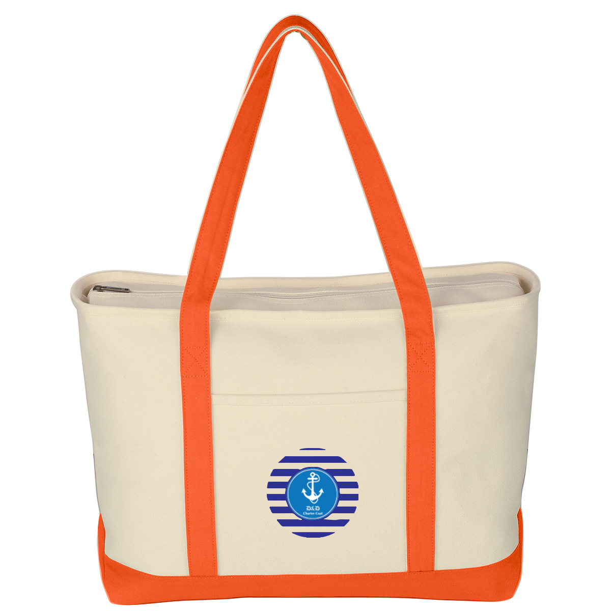 Large Starboard Cotton Canvas Tote Bag, custom tote bag with logo imprint 11