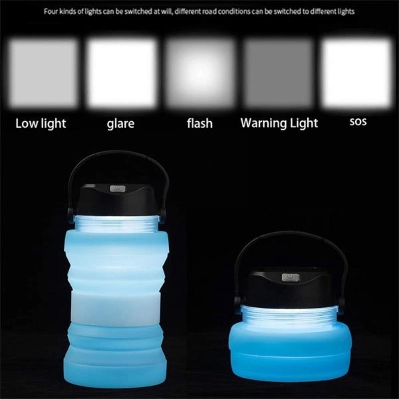 Folable Led Solar Kettle Camping Lamp 3
