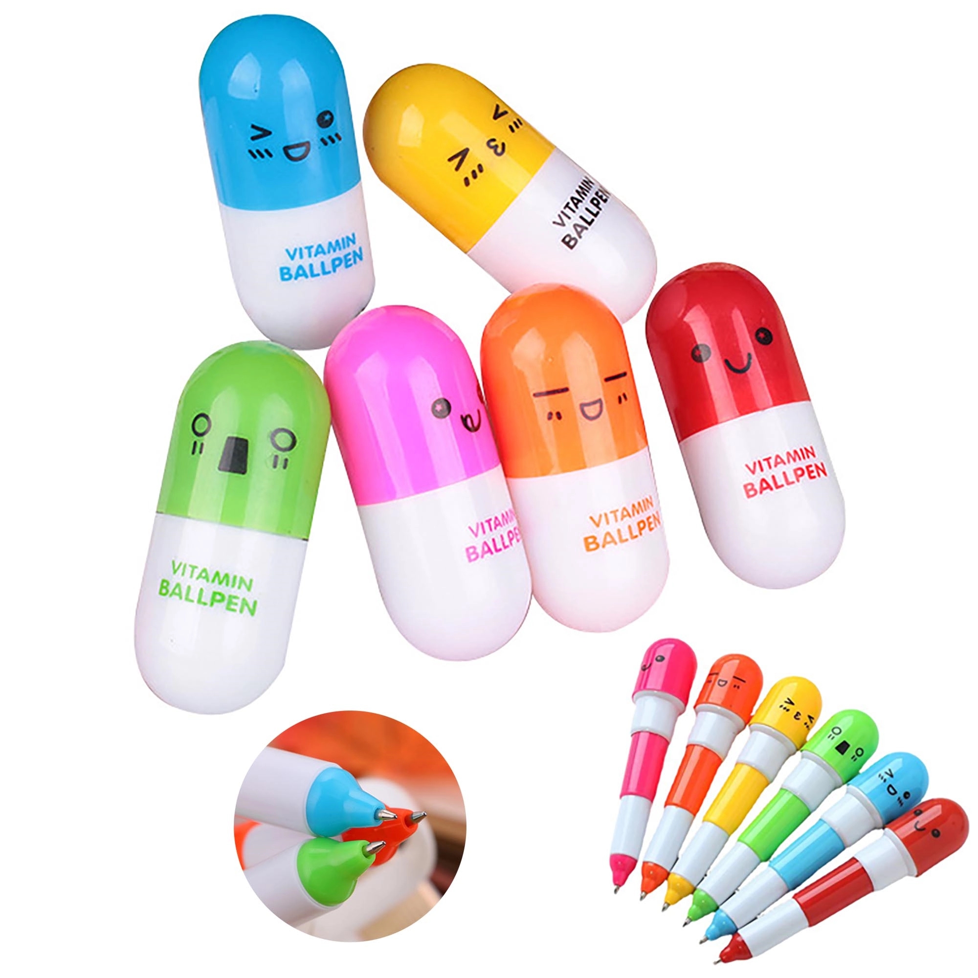 Pill/Capsule Shaped Ballpoint Pen 4