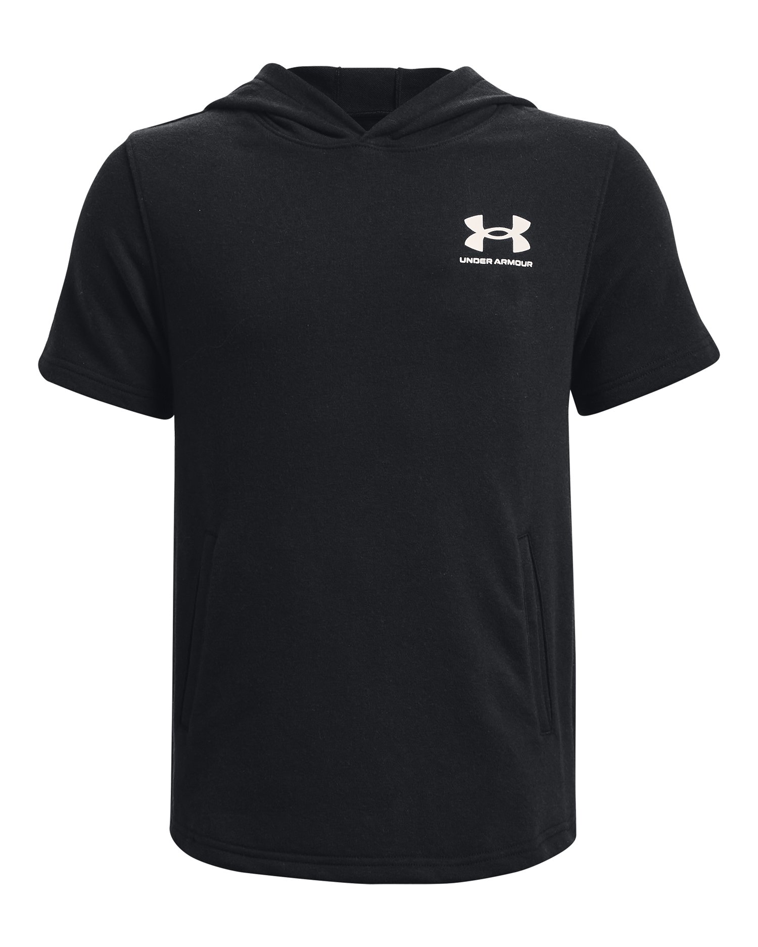 Boys' UA Rival Terry Short Sleeve Hoodie  2