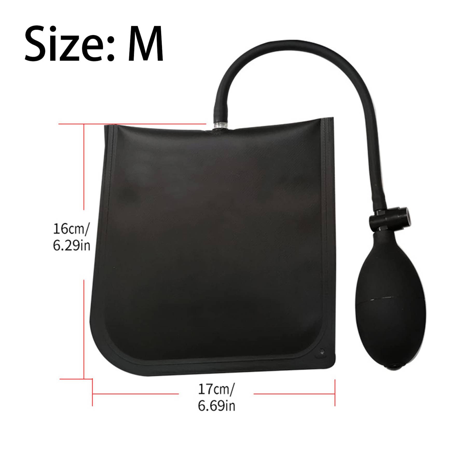 Square Air Wedge Pump Bag for Car Door Window Frame Mounting 6