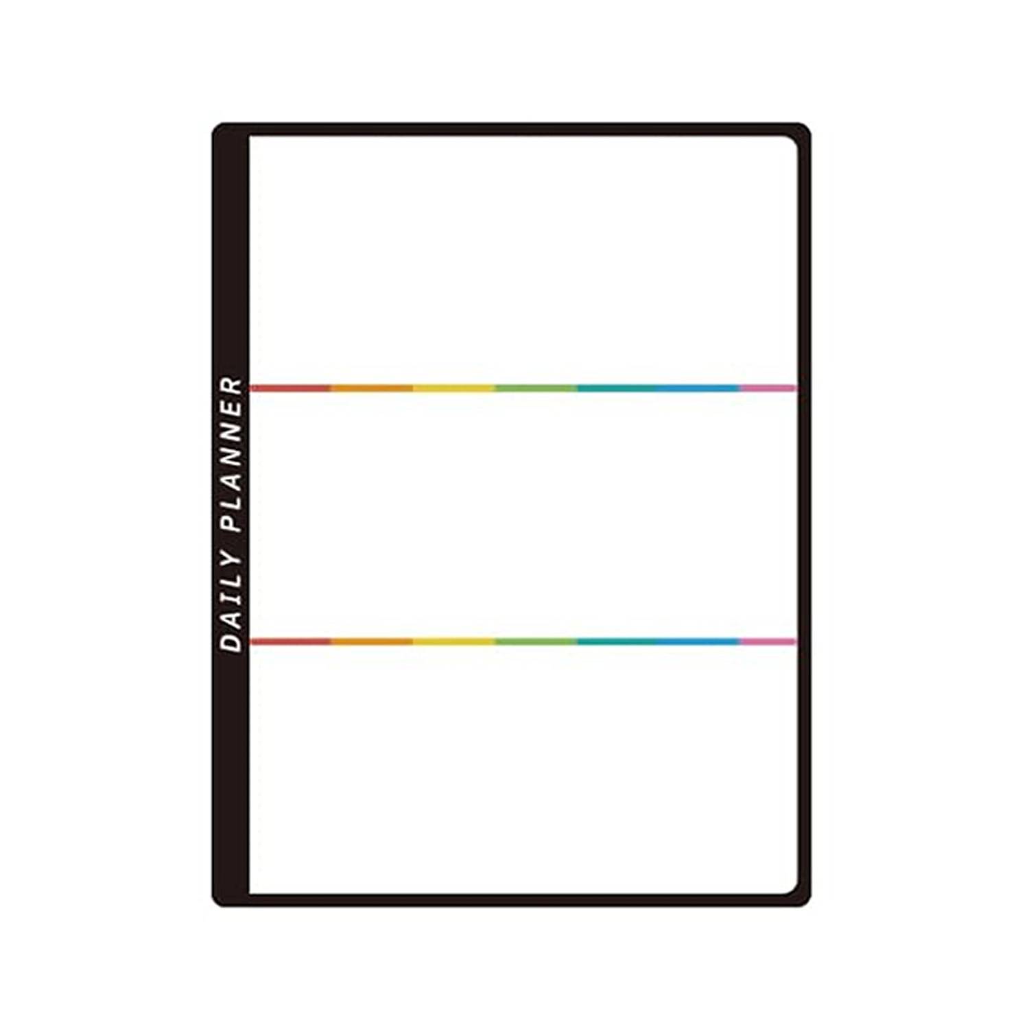 PVC Reusable Whiteboard Calendar Planner Fridge Magnets 3