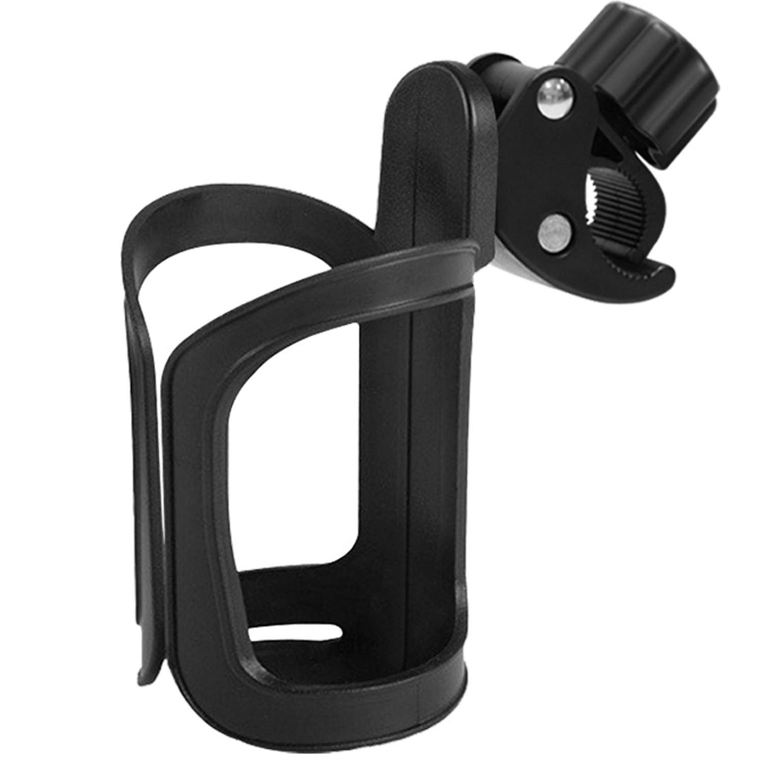360 Degree Adjustable Universal Stroller Bikes Cup Holder 1